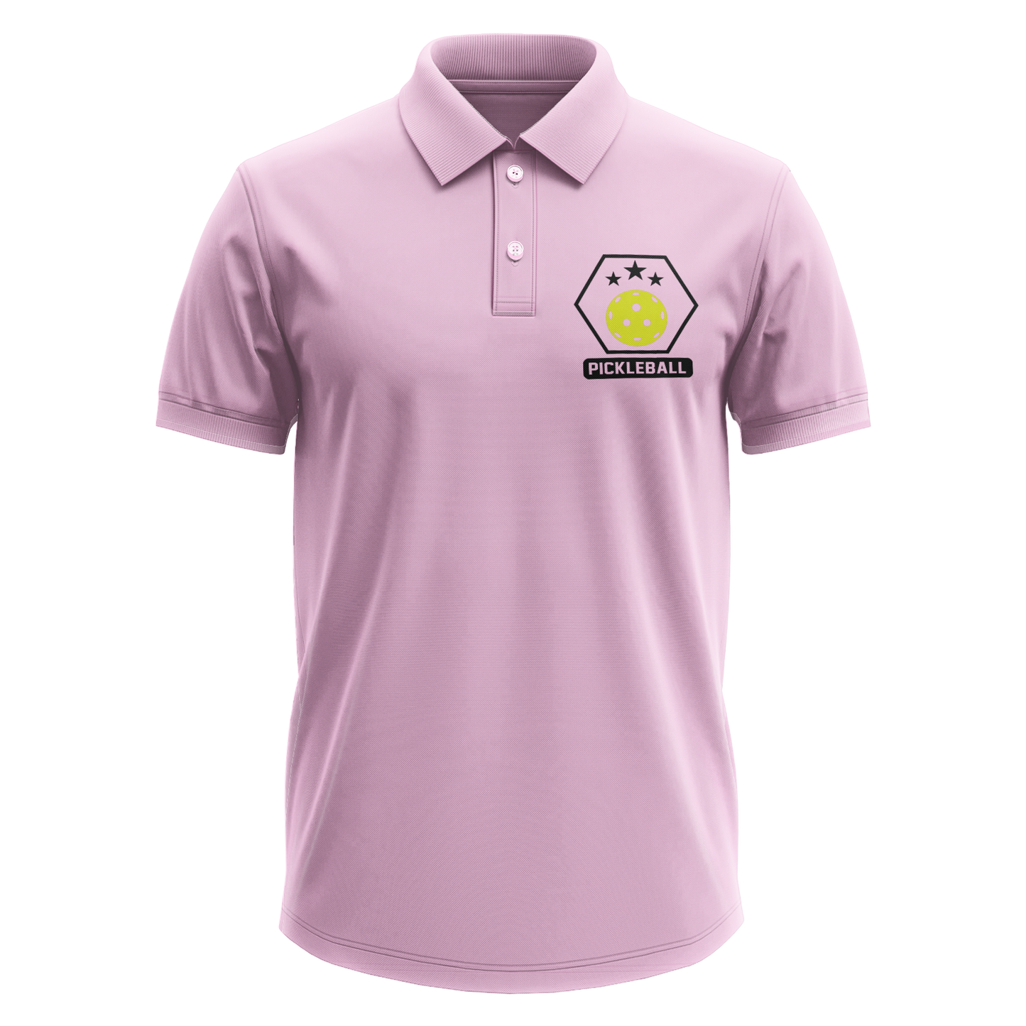 Drifit Polo Shirt: Pickleball Stars