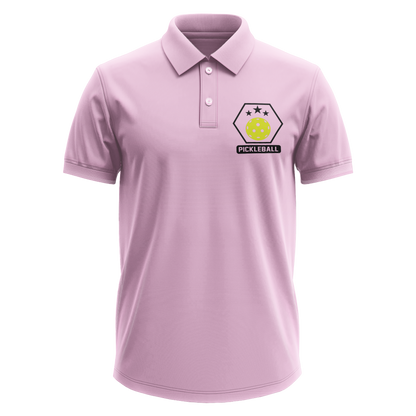 Drifit Polo Shirt: Pickleball Stars