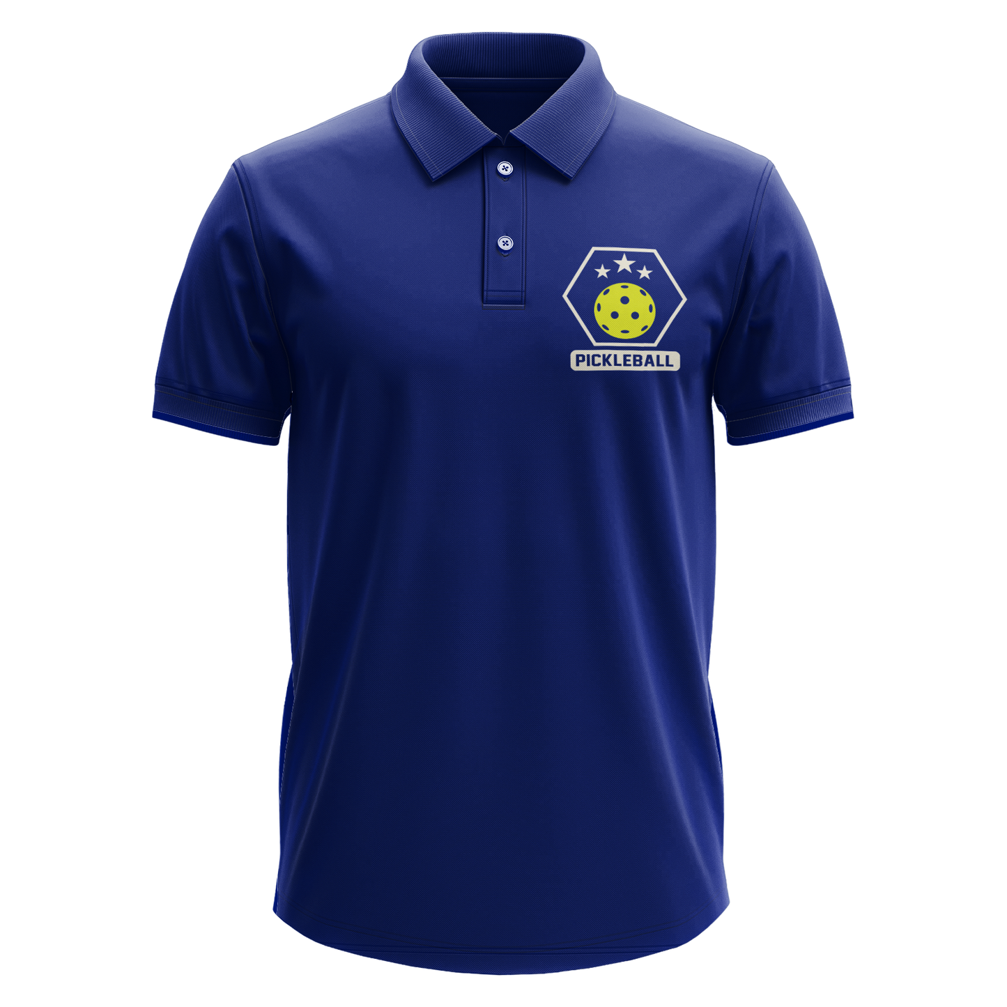 Drifit Polo Shirt: Pickleball Stars