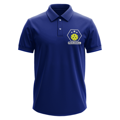 Drifit Polo Shirt: Pickleball Stars