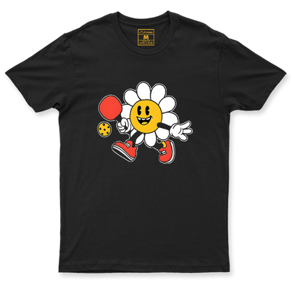 Drifit Shirt: Pickleball Flower Simple
