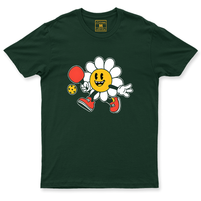 Drifit Shirt: Pickleball Flower Simple
