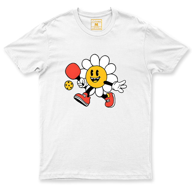 Drifit Shirt: Pickleball Flower Simple