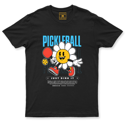 Drifit Shirt: Pickleball Flower