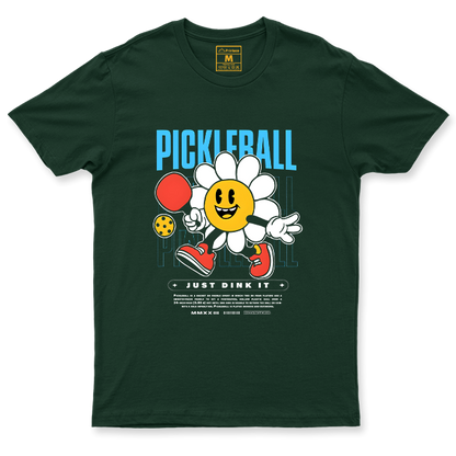 Drifit Shirt: Pickleball Flower
