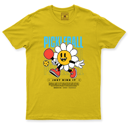 Drifit Shirt: Pickleball Flower