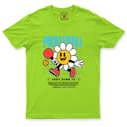 Drifit Shirt: Pickleball Flower