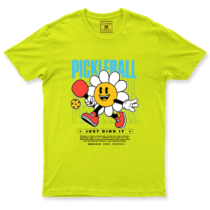 Drifit Shirt: Pickleball Flower