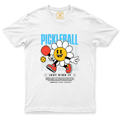 Drifit Shirt: Pickleball Flower