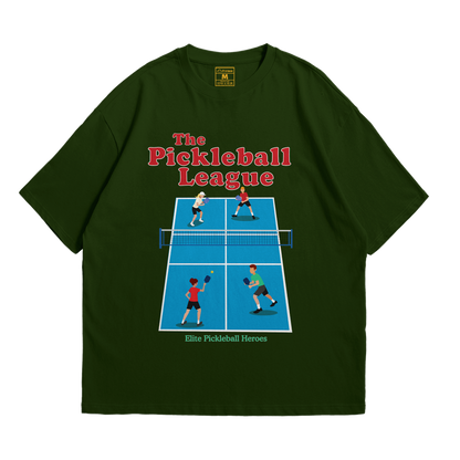 Premium Oversized Cotton Shirt: Pickleball League