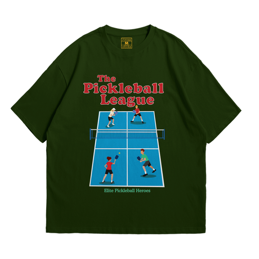 Premium Oversized Cotton Shirt: Pickleball League