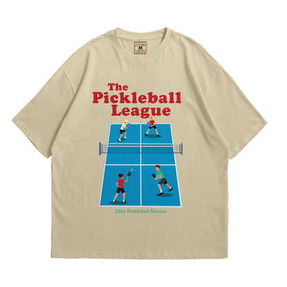 Premium Oversized Cotton Shirt: Pickleball League