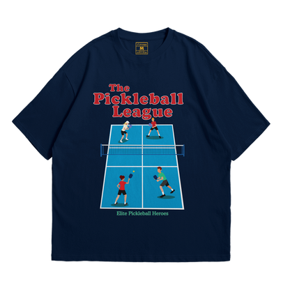 Premium Oversized Cotton Shirt: Pickleball League
