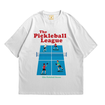 Premium Oversized Cotton Shirt: Pickleball League
