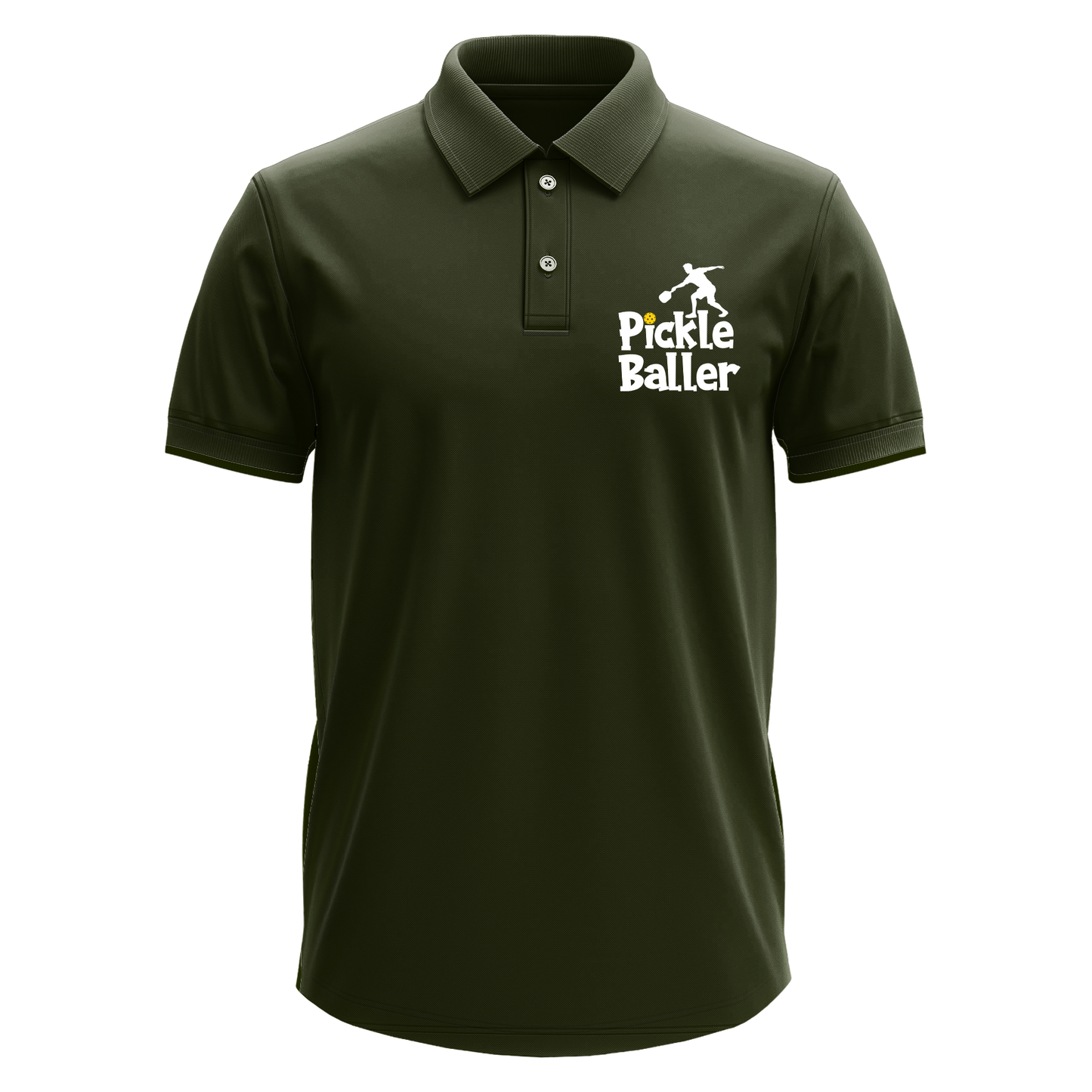 Drifit Polo Shirt: Pickleballer Pocket