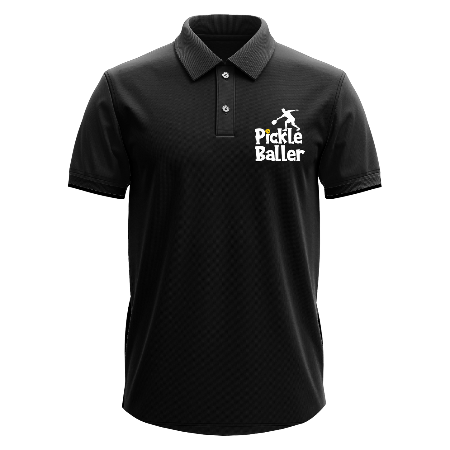 Drifit Polo Shirt: Pickleballer Pocket