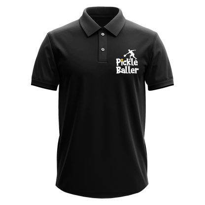 Drifit Polo Shirt: Pickleballer Pocket