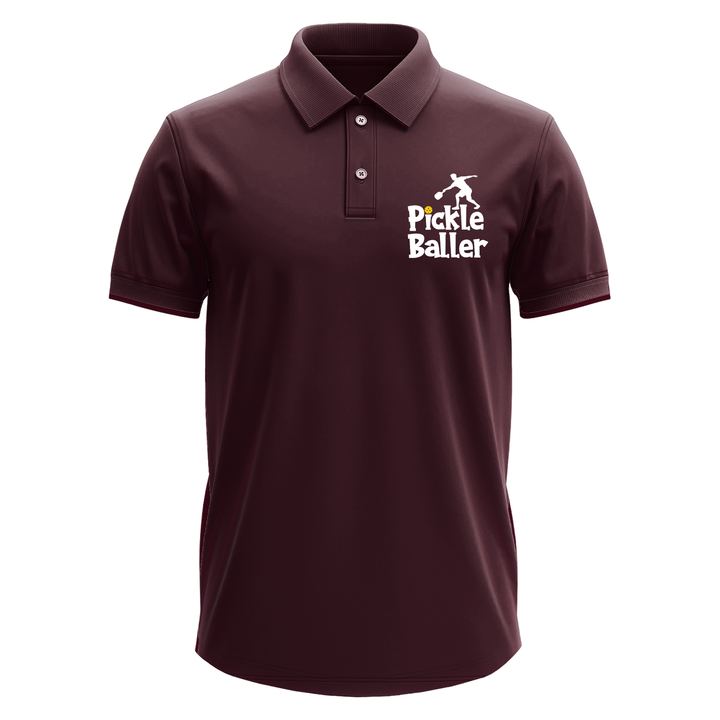 Drifit Polo Shirt: Pickleballer Pocket