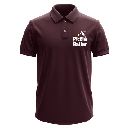 Drifit Polo Shirt: Pickleballer Pocket