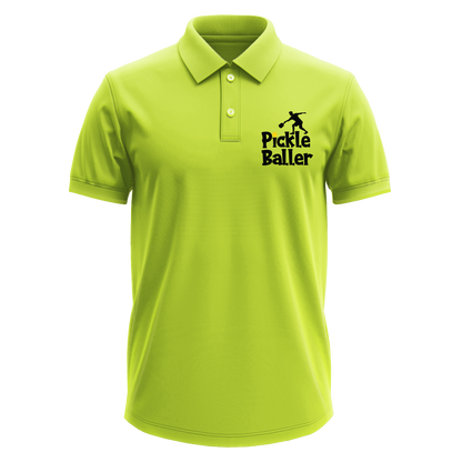 Drifit Polo Shirt: Pickleballer Pocket