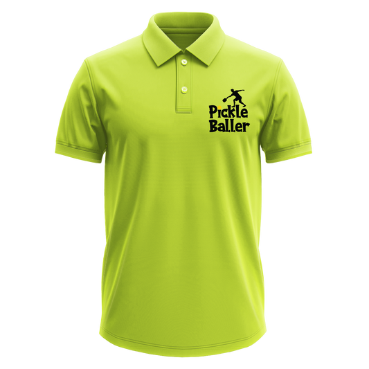 Drifit Polo Shirt: Pickleballer Pocket