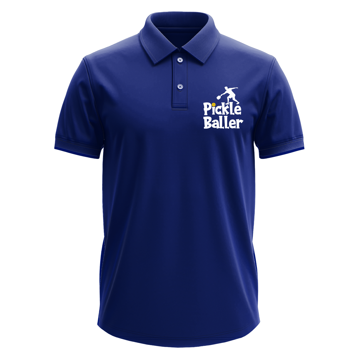 Drifit Polo Shirt: Pickleballer Pocket