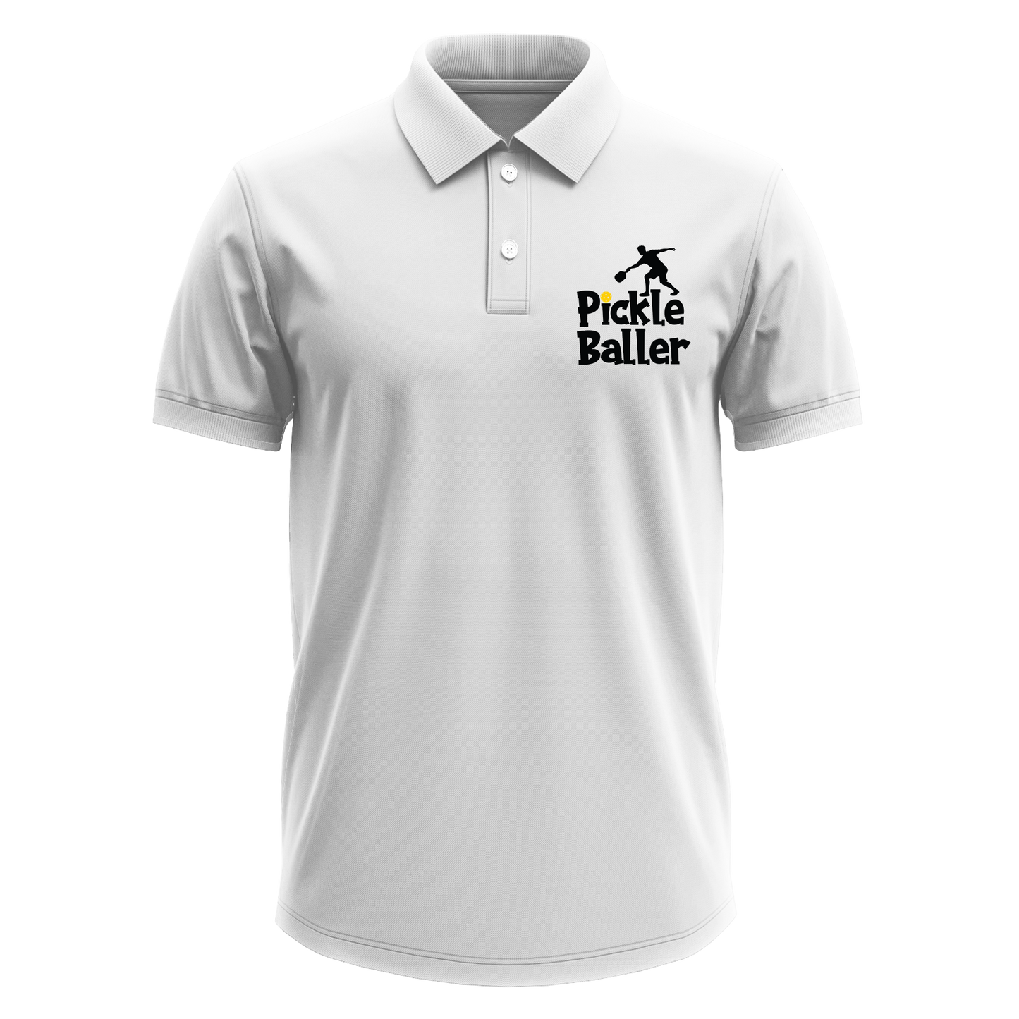 Drifit Polo Shirt: Pickleballer Pocket