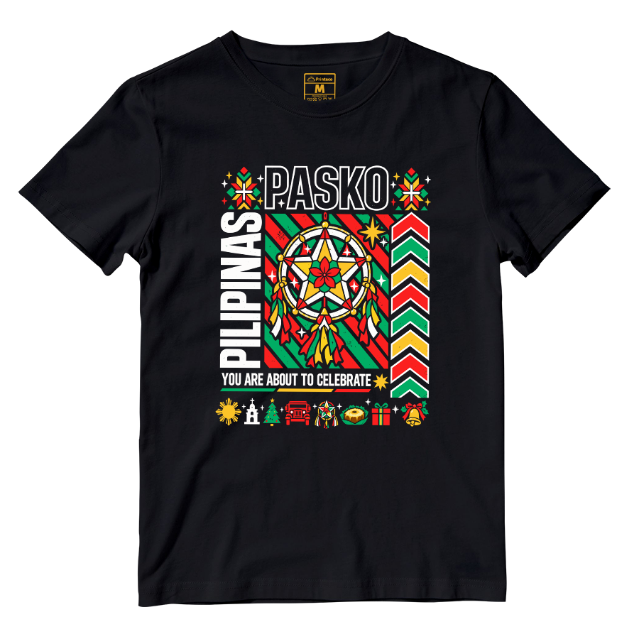 Cotton Shirt: Pilipinas Pasko
