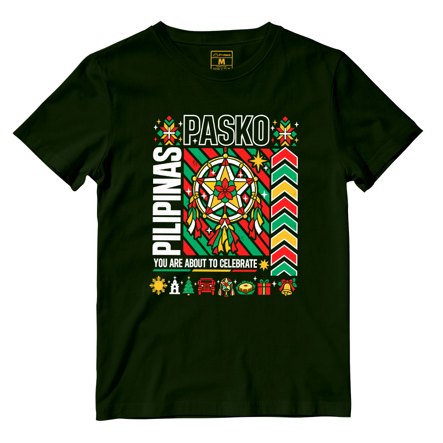 Cotton Shirt: Pilipinas Pasko