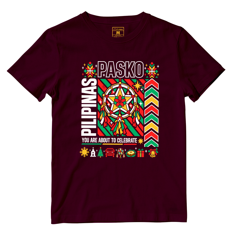 Cotton Shirt: Pilipinas Pasko
