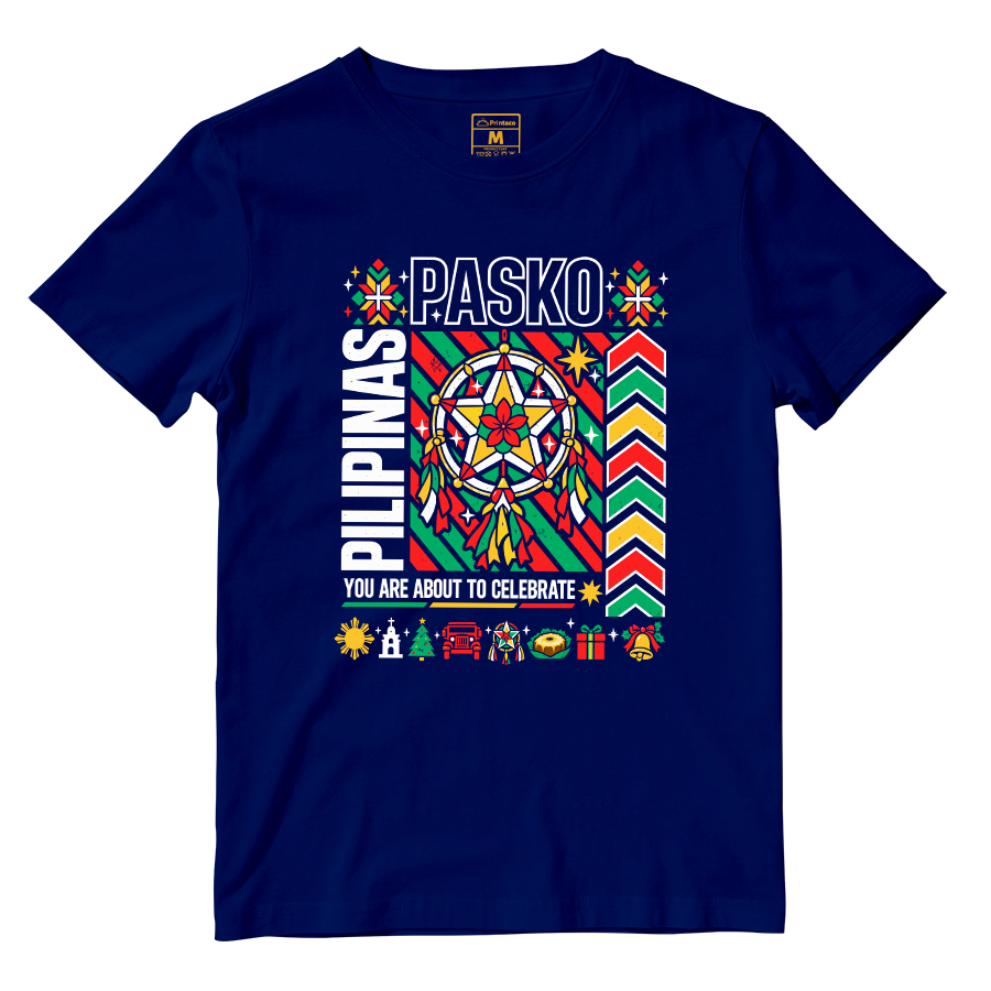 Cotton Shirt: Pilipinas Pasko