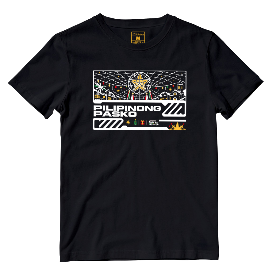 Cotton Shirt: Pilipinong Pasko Horizontal