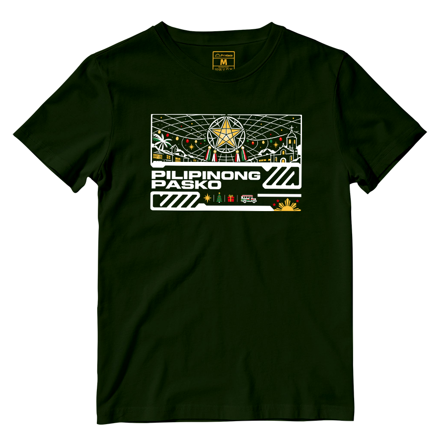 Cotton Shirt: Pilipinong Pasko Horizontal