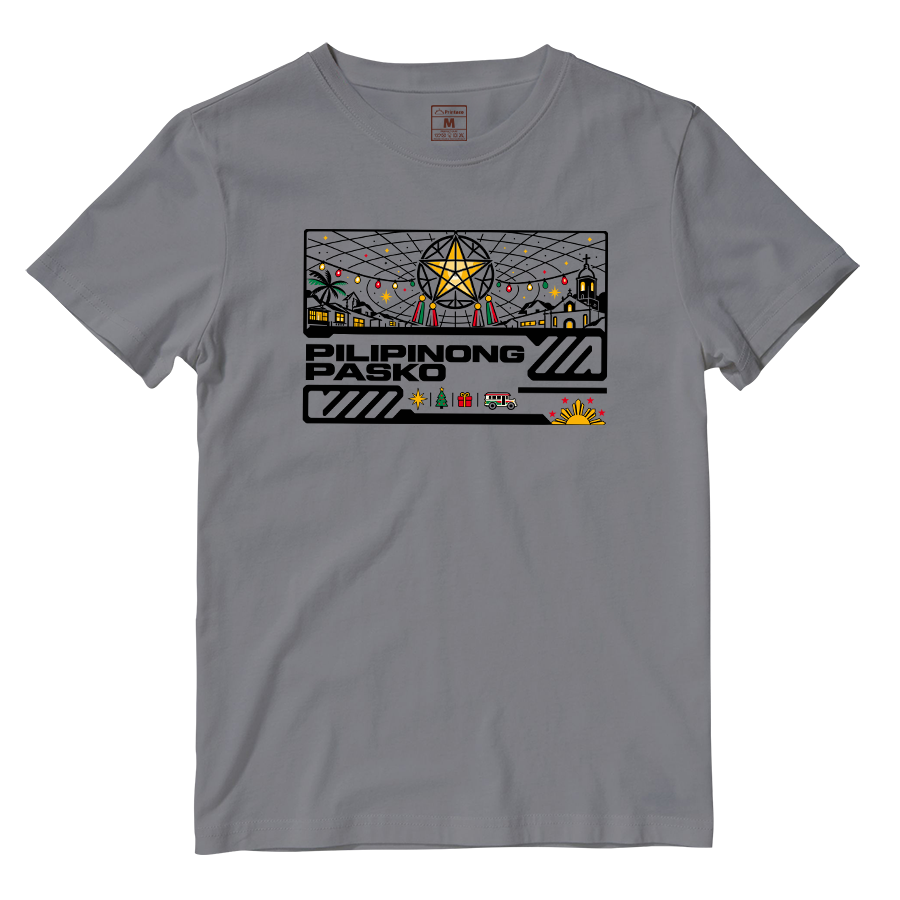 Cotton Shirt: Pilipinong Pasko Horizontal