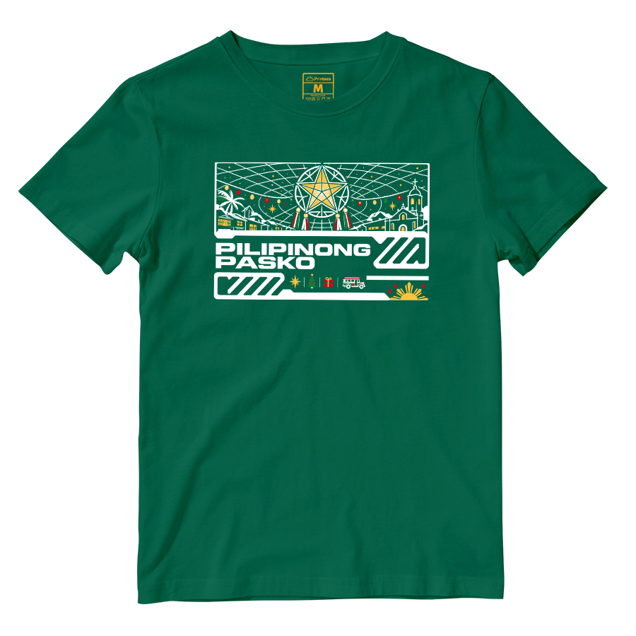 Cotton Shirt: Pilipinong Pasko Horizontal