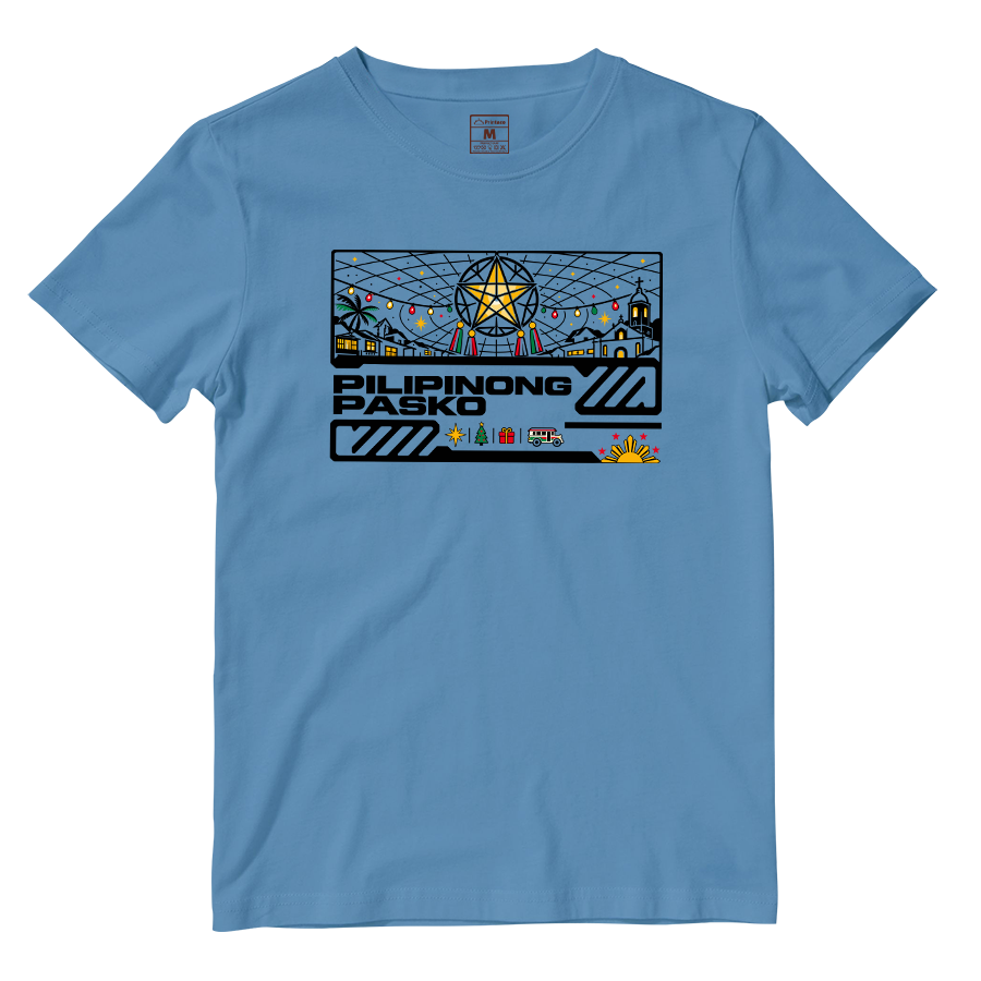 Cotton Shirt: Pilipinong Pasko Horizontal