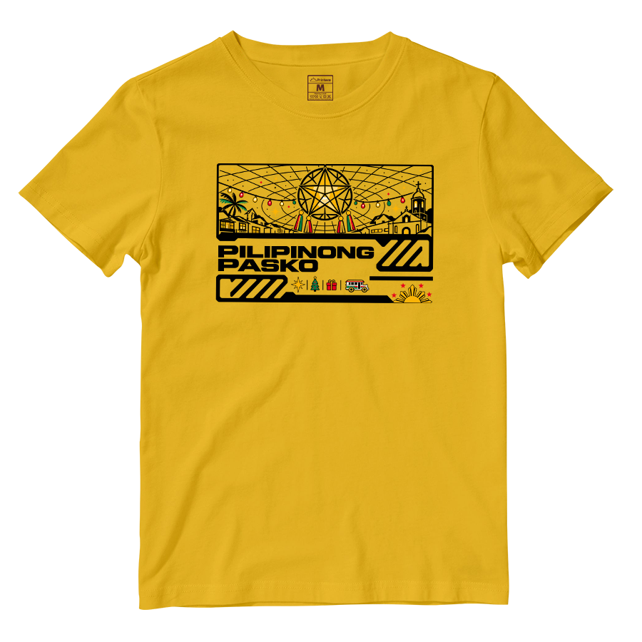 Cotton Shirt: Pilipinong Pasko Horizontal