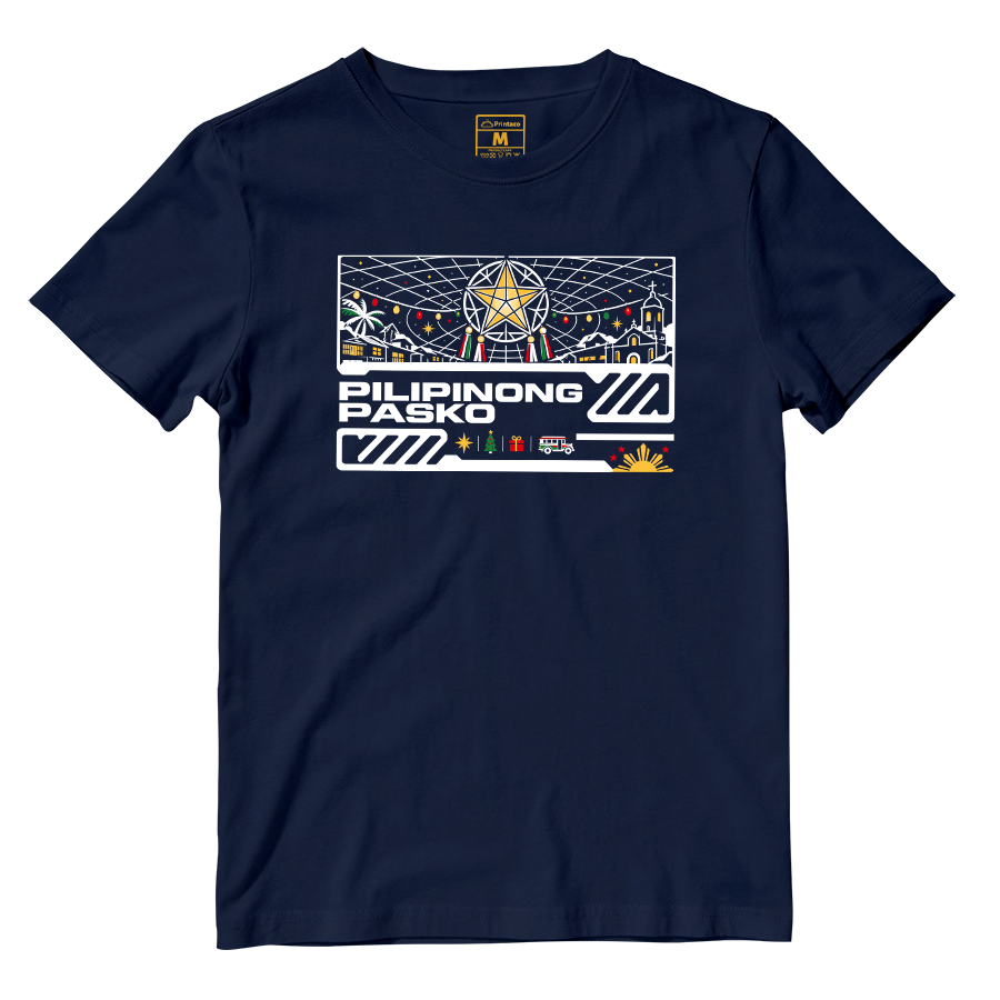 Cotton Shirt: Pilipinong Pasko Horizontal