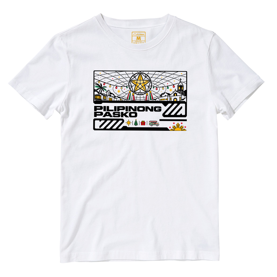 Cotton Shirt: Pilipinong Pasko Horizontal