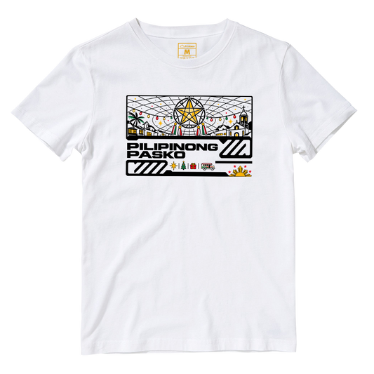 Cotton Shirt: Pilipinong Pasko Horizontal