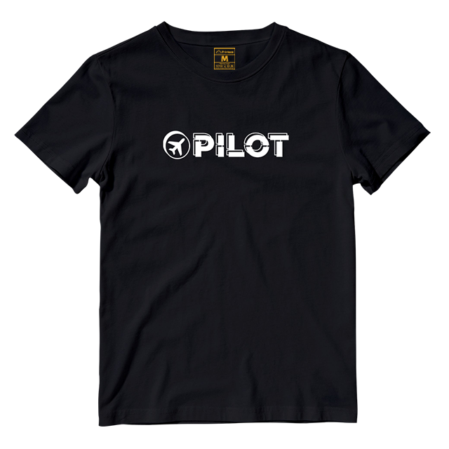 Cotton Shirt: Pilot Icon