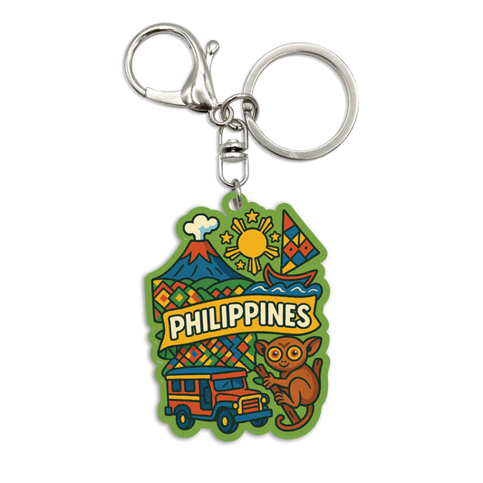 Acrylic Bag Charm: Pinas
