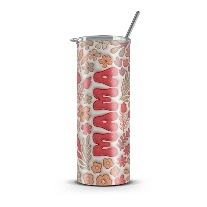 20oz. Slim Tumbler: Pink Mama