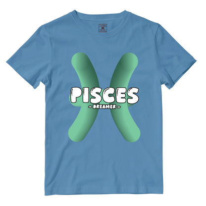 Cotton Shirt: Pisces Bubble