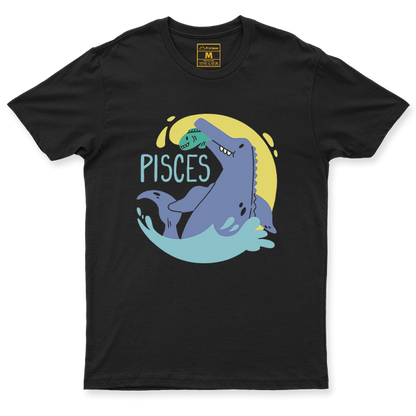 C.Spandex Shirt: Pisces Dinosaur