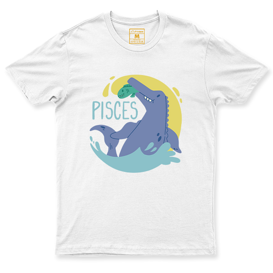 C.Spandex Shirt: Pisces Dinosaur