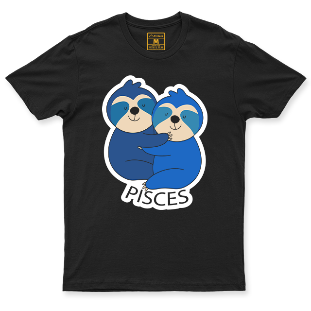 C.Spandex Shirt: Pisces Sloth