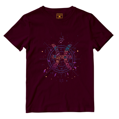 Cotton Shirt: Pisces Floral