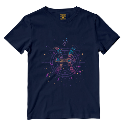 Cotton Shirt: Pisces Floral