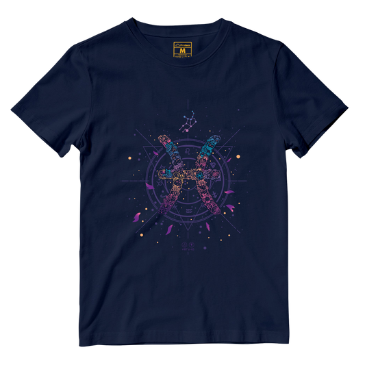 Cotton Shirt: Pisces Floral